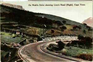 CPA AK De Wahl's Drive shewing Liion's Head, Cape Town SOUTH AFRICA (832477)