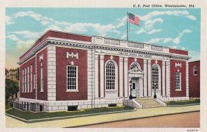 WESTMINSTER, Maryland, PU-1946; U.S. Post Office