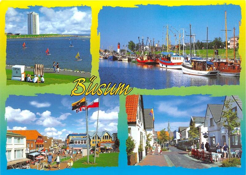 BG9982 ship bateaux  nordseeheilbad busum   germany