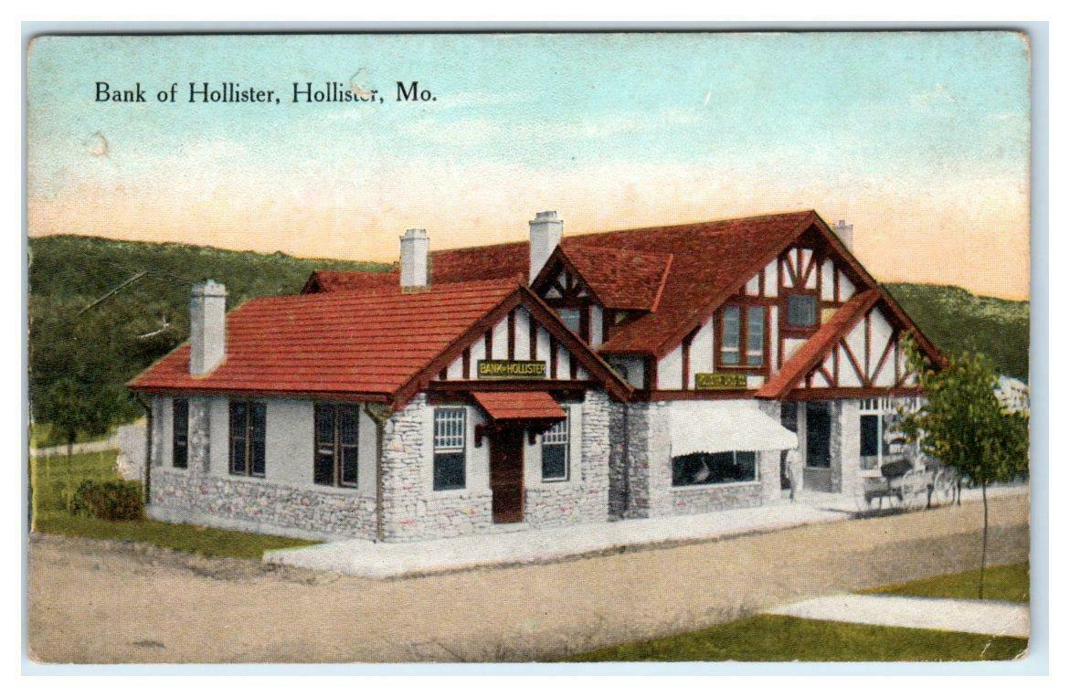 HOLLISTER, Missouri MO BANK of HOLLISTER 1914 Taney County