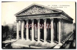 Postcard Old Paris La Madeleine