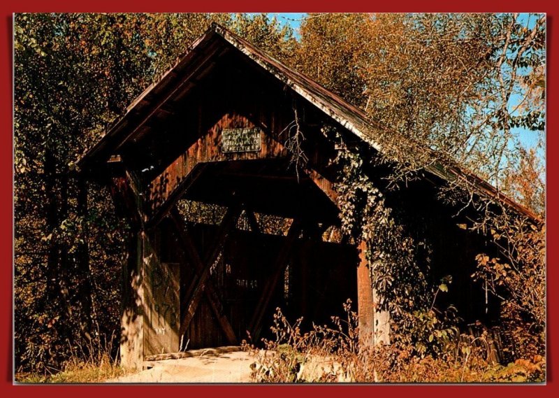 Vermont, Stowe - Emily's Covered Bridge - [VT-198X]