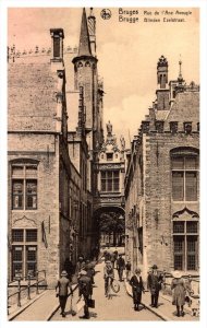 Belgiun  Bruges  rue de l'Ane Aveugle