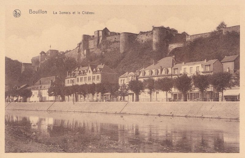 Bouillon Le Chateau Postcard Belgium