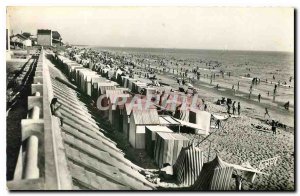 Old Postcard Saint Gilles sur Vie Vendee Beach