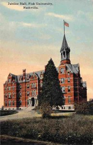 Jubilee Hall Fisk University Nashville Tennessee 1910c postcard