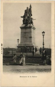 CPA PARIS ed. B.F. Monument de la defense (927643)