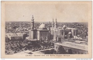 General View and Sultan Hassan Mosque, CAIRO, Egypt, 00-10's