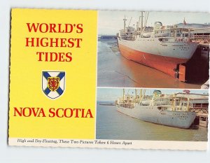 Postcard World's Highest Tides, Canada