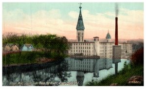 Rhode Island  River Point , Royal Mill , South Side from river