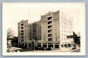 EUGENE OR HOTEL ANTIQUE REAL PHOTO POSTCARD RPPC