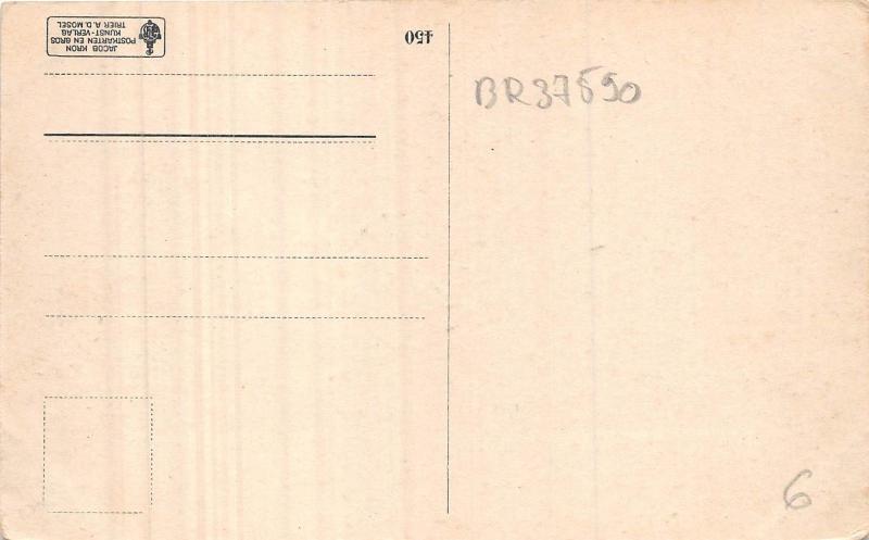 BR37590 Mosel map cartes geographiques Coblenz -trier
