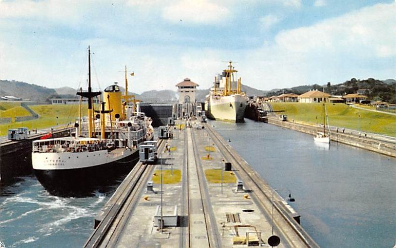 Miraflores Locks Panama Canal Panama Unused 