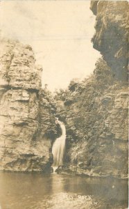 Minnesota Cottonwood C-1910 Red Rock Falls RPPC Photo Postcard 22-7592