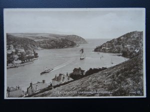 Devon DARTMOUTH Entrance to Harbour c1931 Postcard by Valentine 214087
