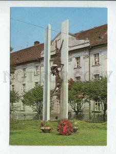 431057 Czechoslovakia Slovakia Skalica Victory Monument Old photo postcard