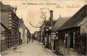 CPA Chemery Rue Nationale FRANCE (1288270)