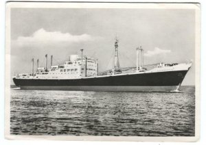 RPPC Postcard Ship Norddeutscher Lloyd Bremen MS Bayernstein