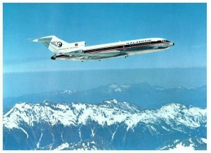 Icelandair Boeing 727 Saga Jet Airplane Postcard