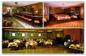 c1960's Golden Steer Restaurant Interior Sheridan Wyoming WY Unposted Postcard