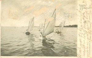 Mosquito Fleet, Atlantic City, New Jersey UDB 1900 Postcard