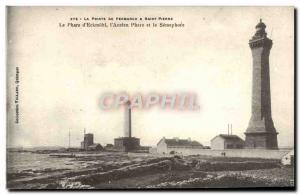 Old Postcard Pointe De Penmarch In Saint Pierre Le Phare D & # & # 39Eckmuhl ...