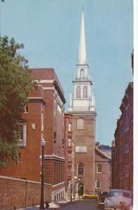 Massachusetts Boston Old North Church Salem Street