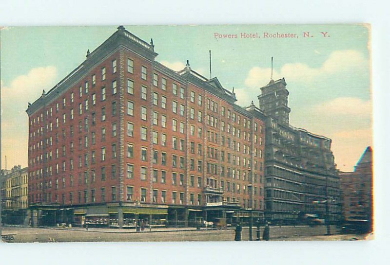 Divided-back HOTEL SCENE Rochester New York NY AE2201