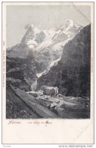 MURREN, Bernese Oberland, Switzerland; Grd Hotel des Alpes, 00-10s