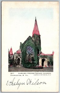 Charleston West Virginia c1905 Postcard Kanawa Presbyterian Church