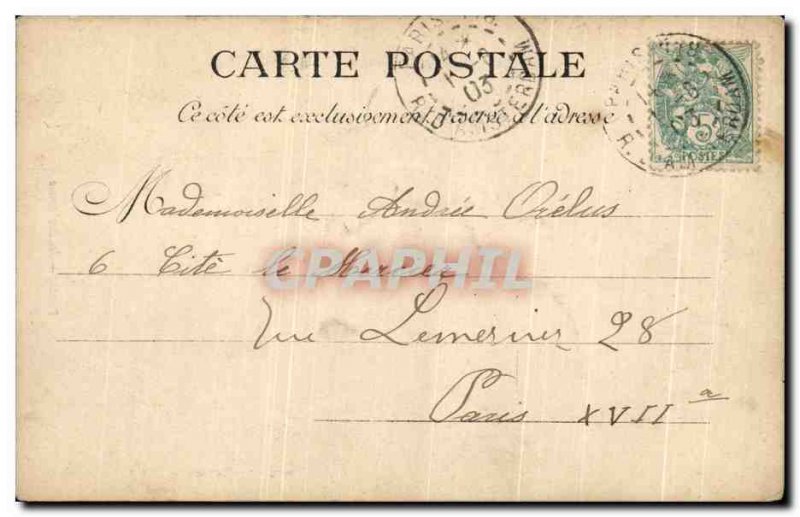 Old Postcard Paris La Sorbonne