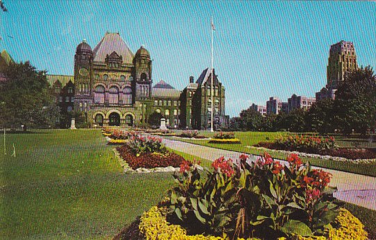 Canada Parliament Buildings Queen's Park Toronto Ontario