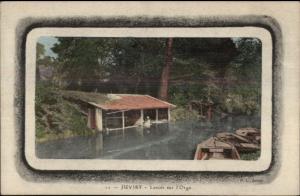 Juvisy France Lavoir sur l'Orge c1915 Postcard