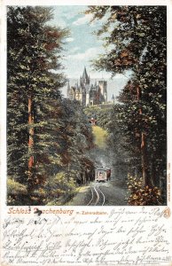 Lot214 germany drachenburg castle m rack railway train