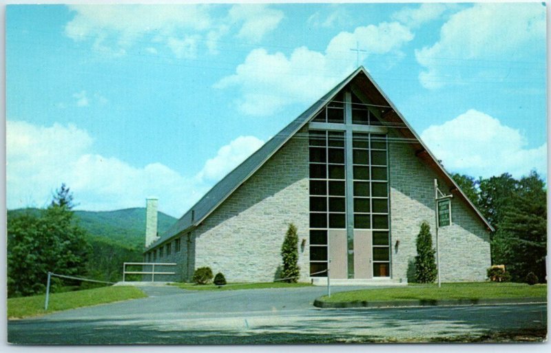 Postcard - Our Lady of Grace Chapel - Newfound Lake, New Hampshire