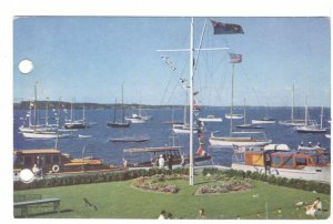 Anchorage Of The Royal Hamilton Yacht Club, Hamilton, Ontario, 1951 Postcard