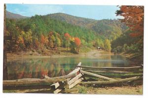 Lake Marion Greenbrier Smoky Mountain Tennessee Postcard TN