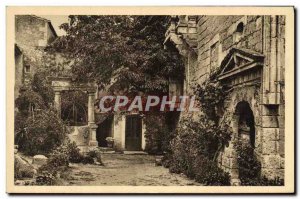 Postcard Old Saint Remy De Interior Farm