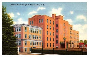 Postcard HOSPITAL SCENE Manchester New Hampshire NH AQ5880