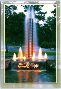 Postcard - Front Gate Fountain - Hot Springs Village, Arkansas