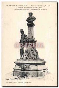 Longjumeau - Monument of Adolphe Adam - Old Postcard