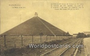 La Butte du Lion Waterloo, Belgium Unused 