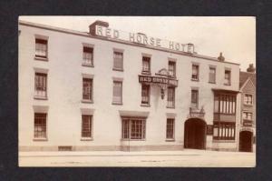 UK England Red Horse  Hotel Stratford on Avon Postcard