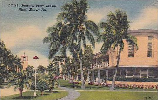Florida Miami Beautiful Barry College Miami Shores