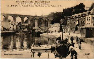 CPA DINAN - Le Port et le Viaduc (994153)