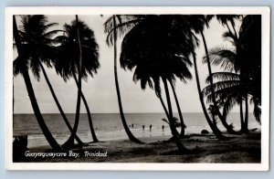 Trinidad and Tobago Postcard Guayagvayare Bay 1960 Vintage Posted RPPC Photo
