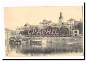 Chalon sur Saone Postcard Old Hospital