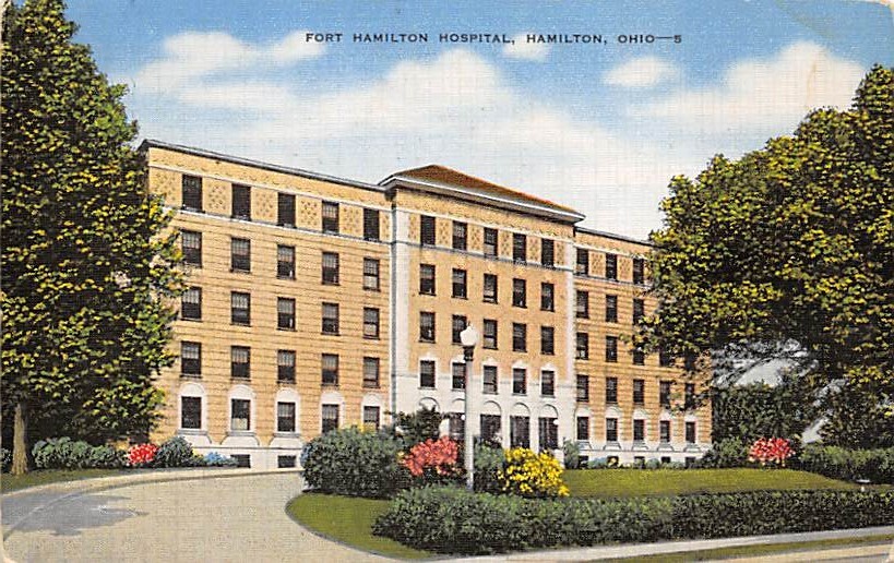 1930s Bethesda Hospital Cincinnati OH Hamilton Co Postcard Ohio