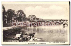 Old Postcard Auxerre Gateway