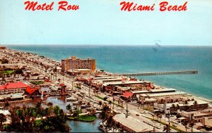 Florida Miami Beach Collins Avenue Motel Strip 1978